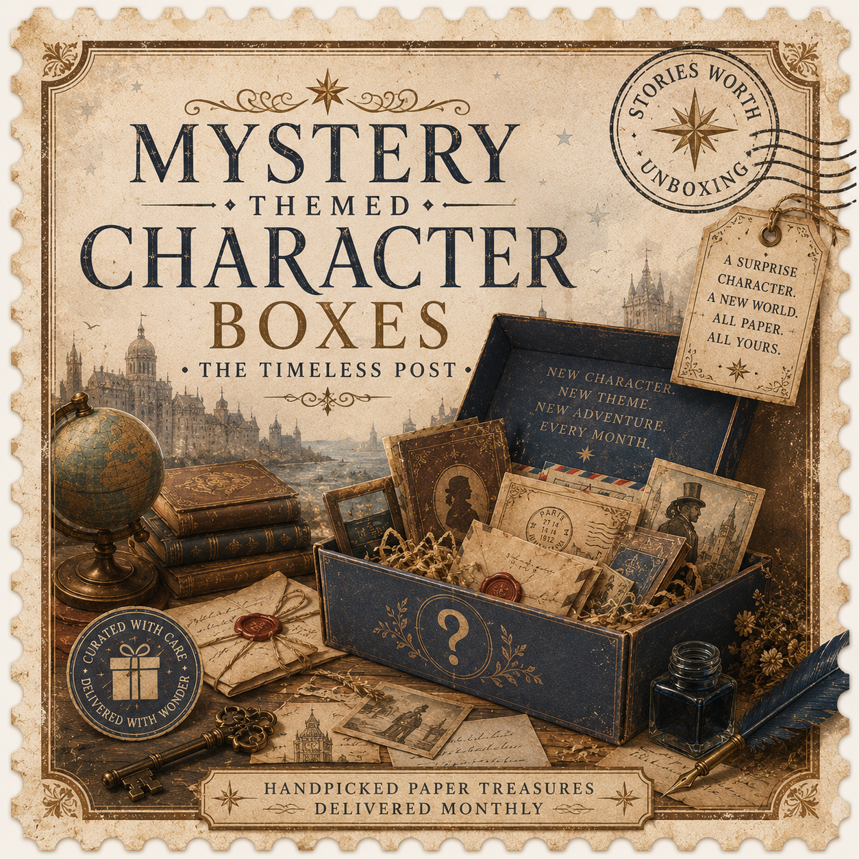 Character Themed Boxes - WORLDWIDE